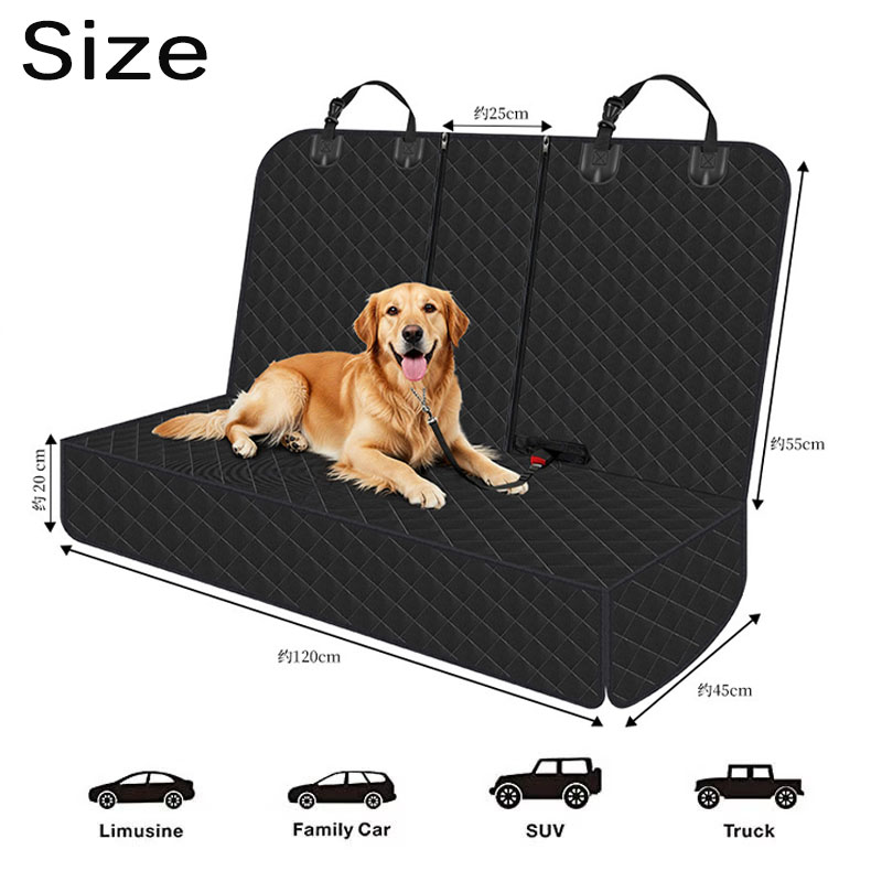 1pc Pet Car Back Seat Cover,Pe - огляд і ціна Carriage Bed