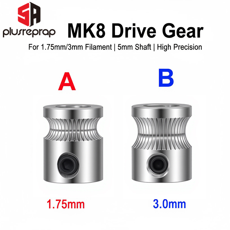 1PC MK8 Drive Gear for 1.75mm  - огляд і ціна Direct Drive Extruder