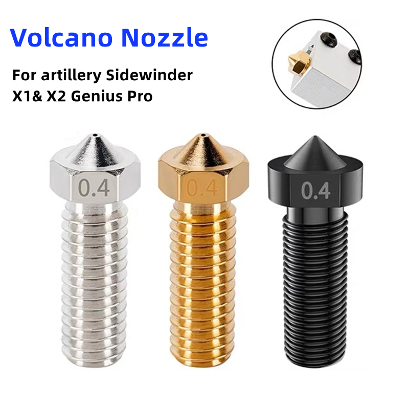 Volcano Nozzle For Artillery S - огляд і ціна Direct Drive Extruder