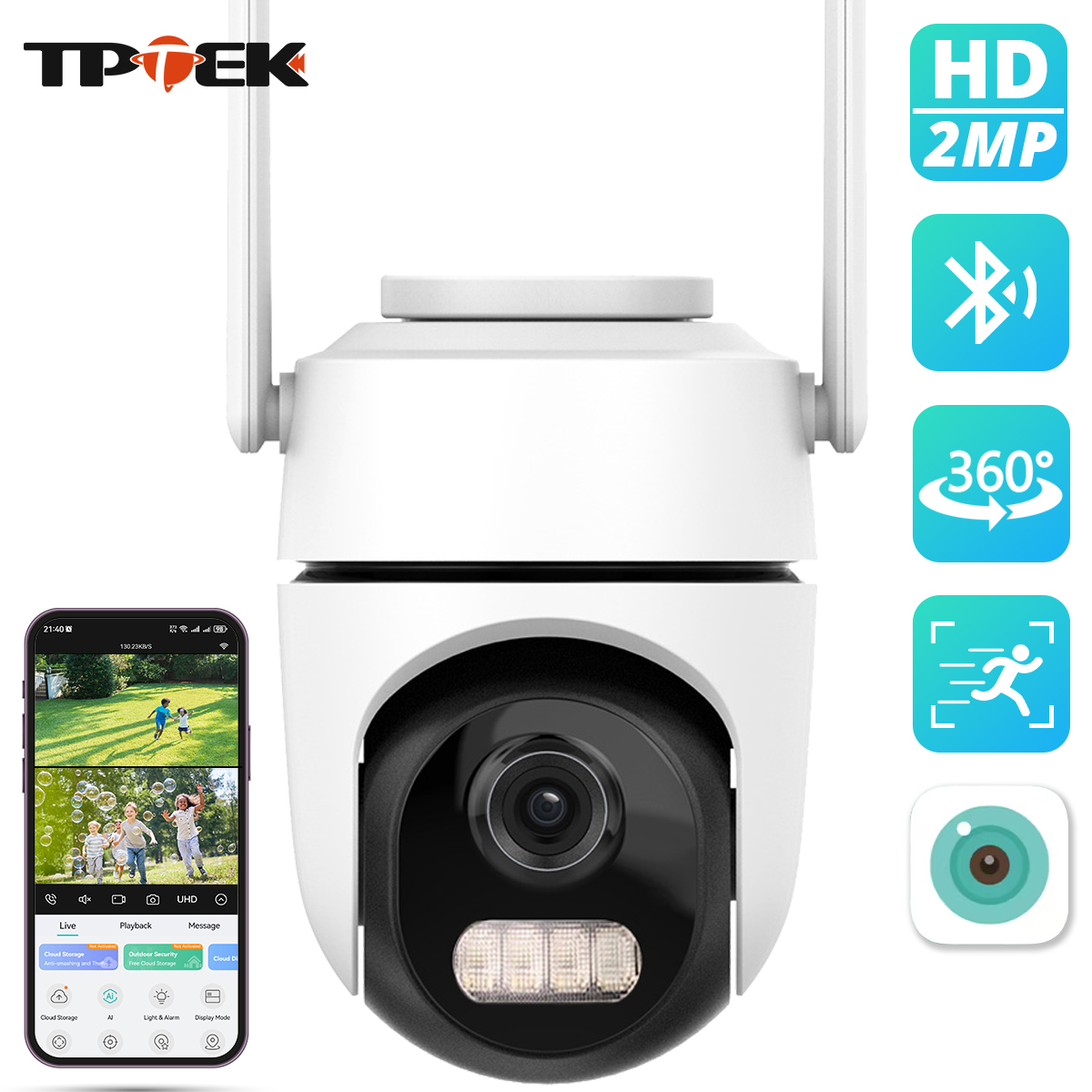 2MP 1080P WiFi PTZ Security Ca - огляд і ціна Btt Skr Mini
