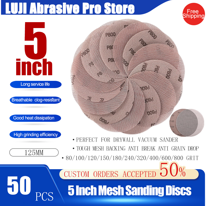 5 inch 125mm Mesh Sanding Disc - огляд і ціна Extruder