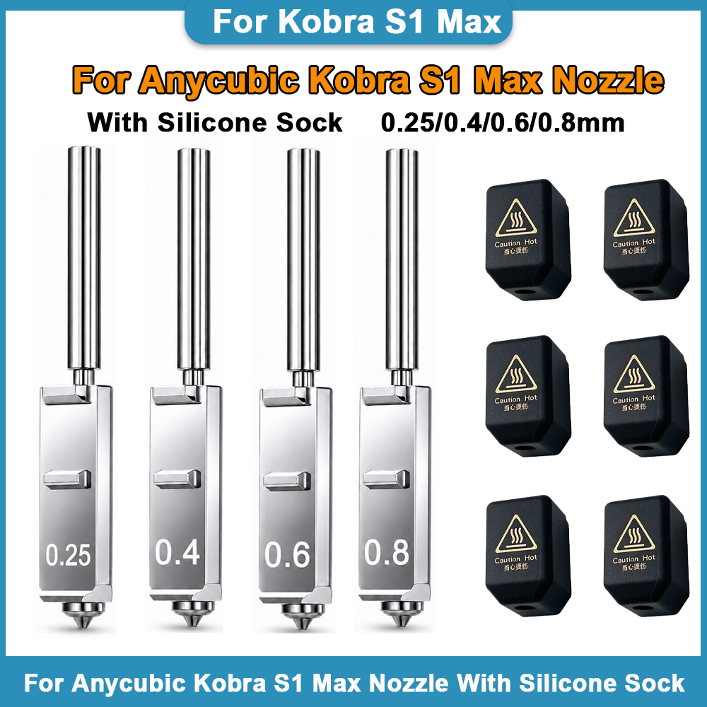 Hardened Steel Nozzles for Any - огляд і ціна Hotend 0.4Mm