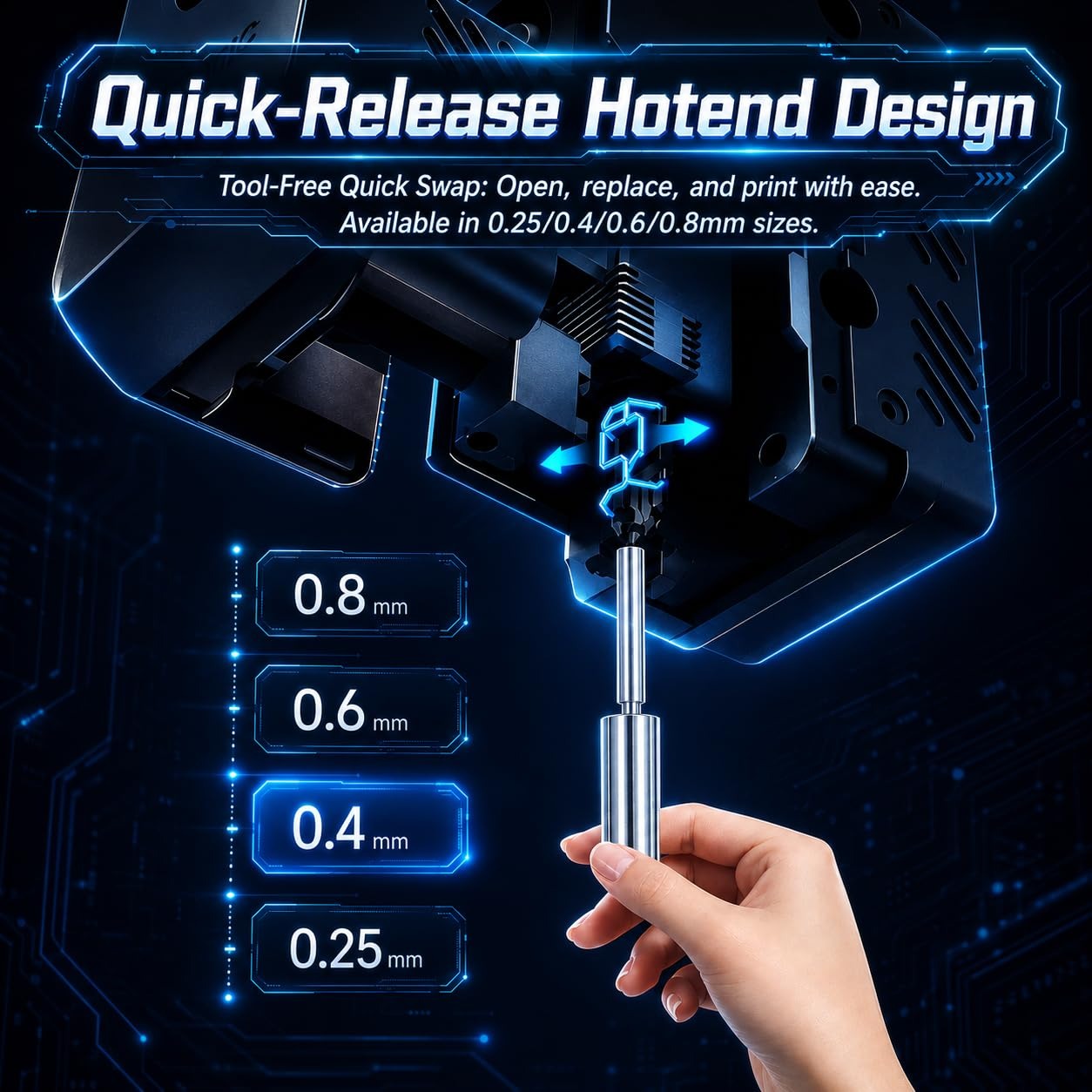 Hardened Steel Nozzles for Any - огляд і ціна Hotend 0.4Mm