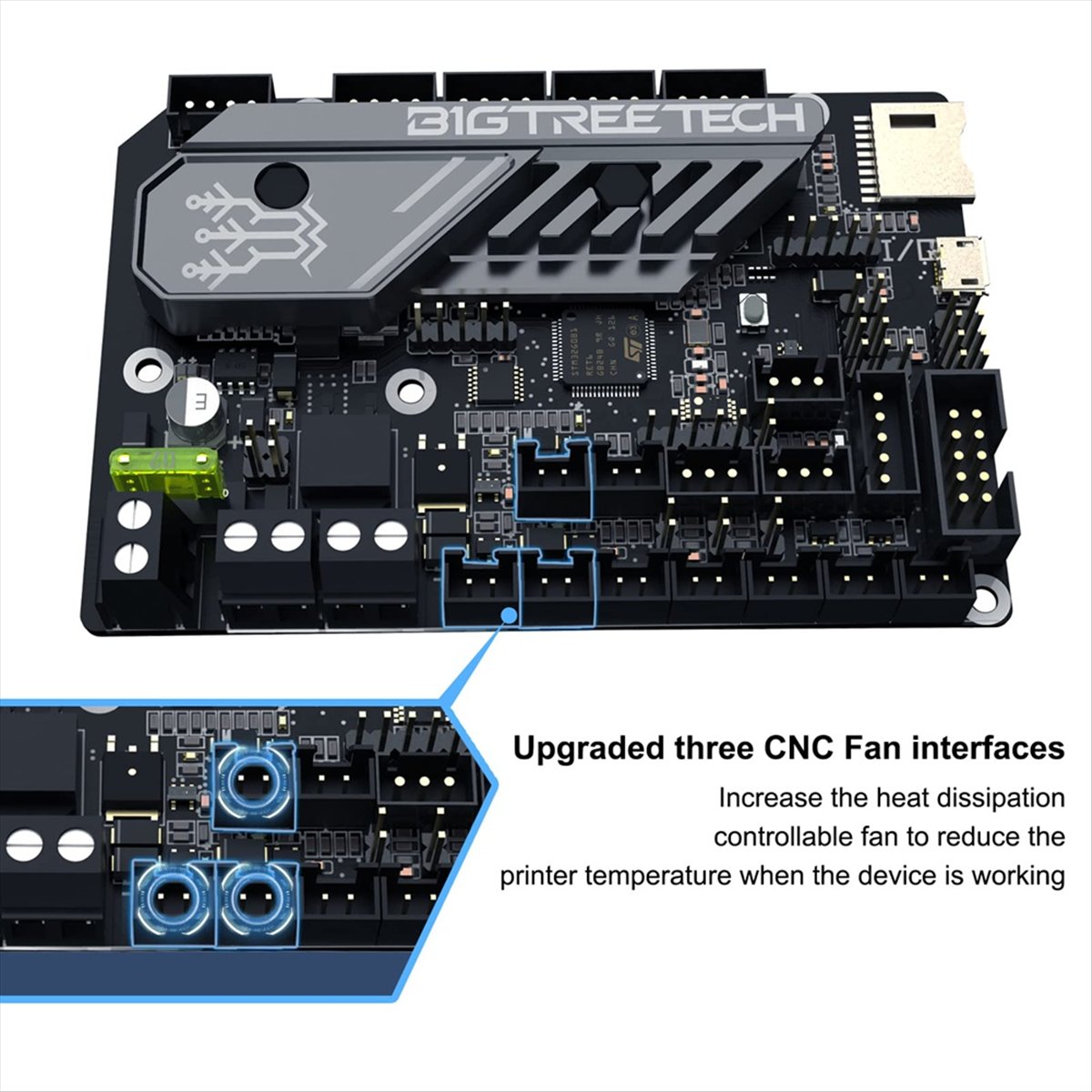 M05K  SKR Mini E3 V3.0 32 Bit  - огляд і ціна Skr Mini E3