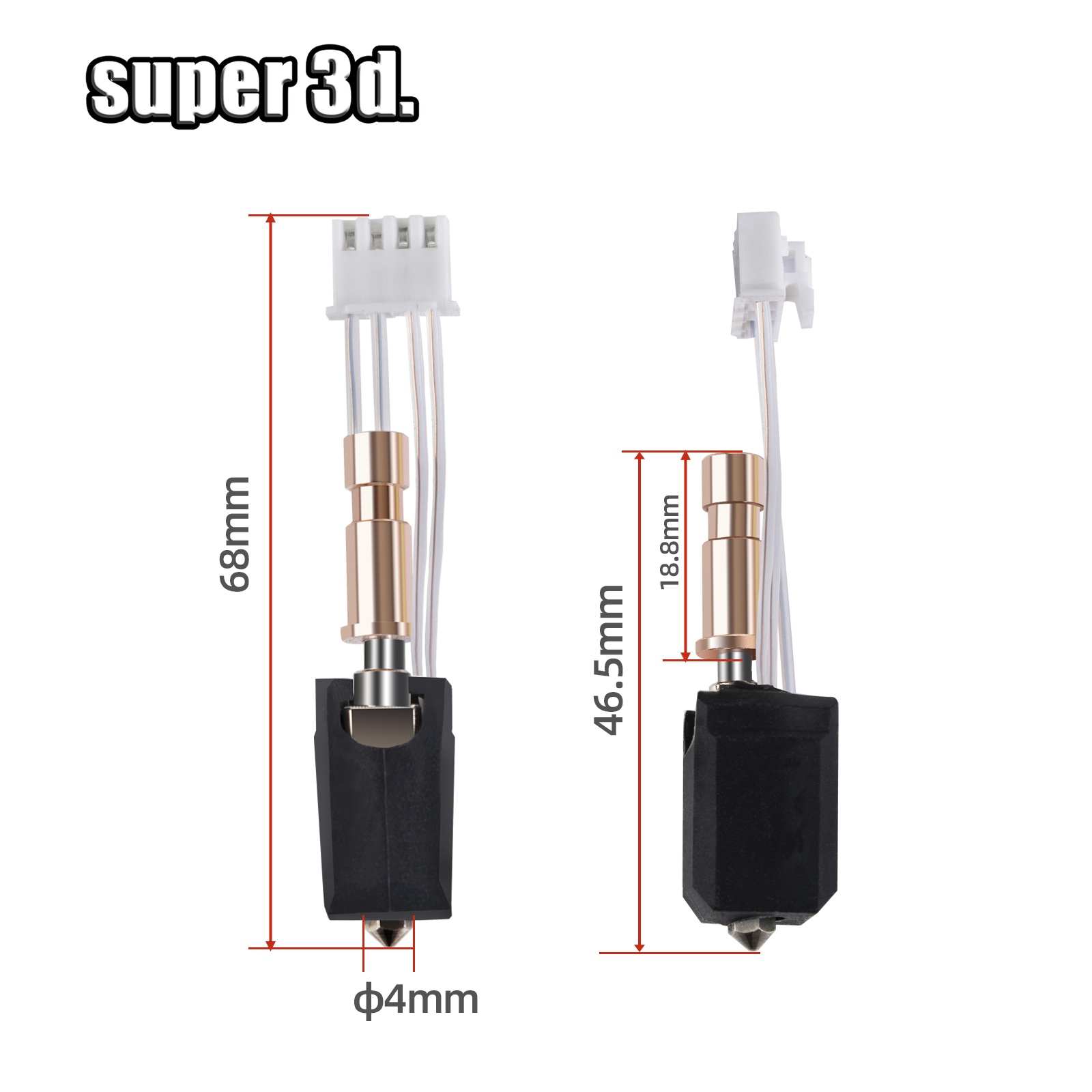 For Anycubic Kobra S1 Hotend K - огляд і ціна Hotend 0.4Mm