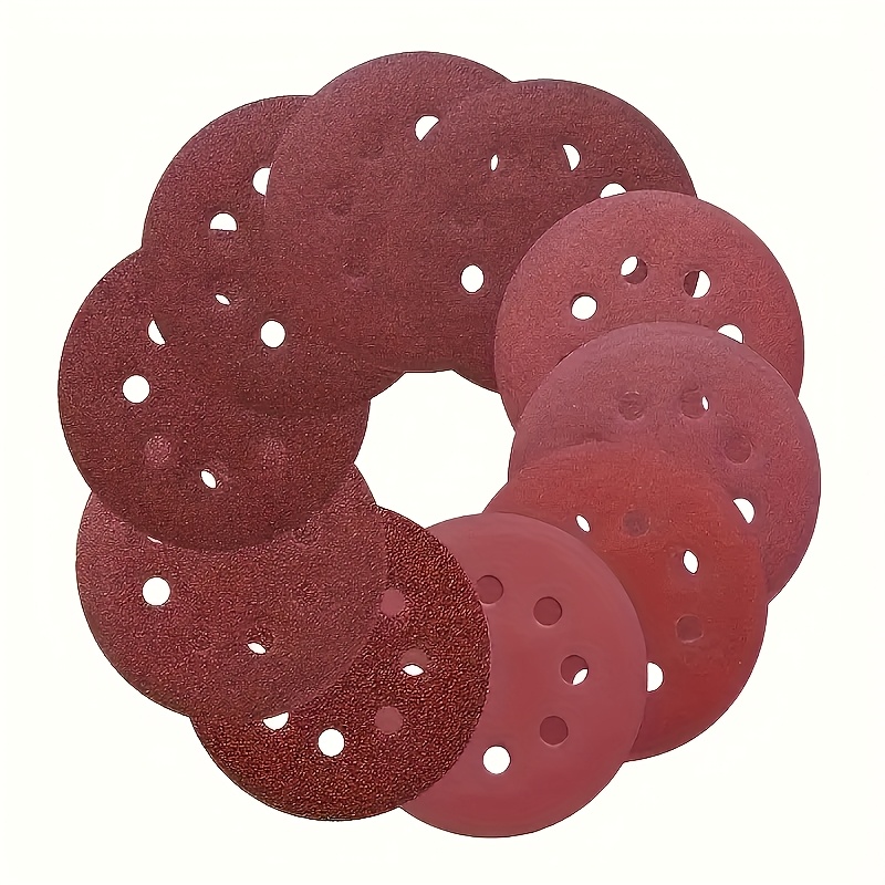100 Pcs of 5-Inch 8-Hole Sandp - огляд і ціна Extruder