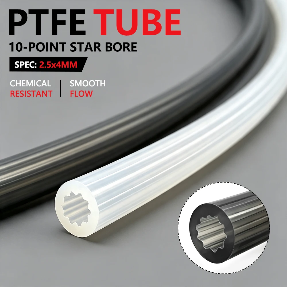 High Temp PTFE Tube 4x2.5mm St - огляд і ціна Bowden Tube