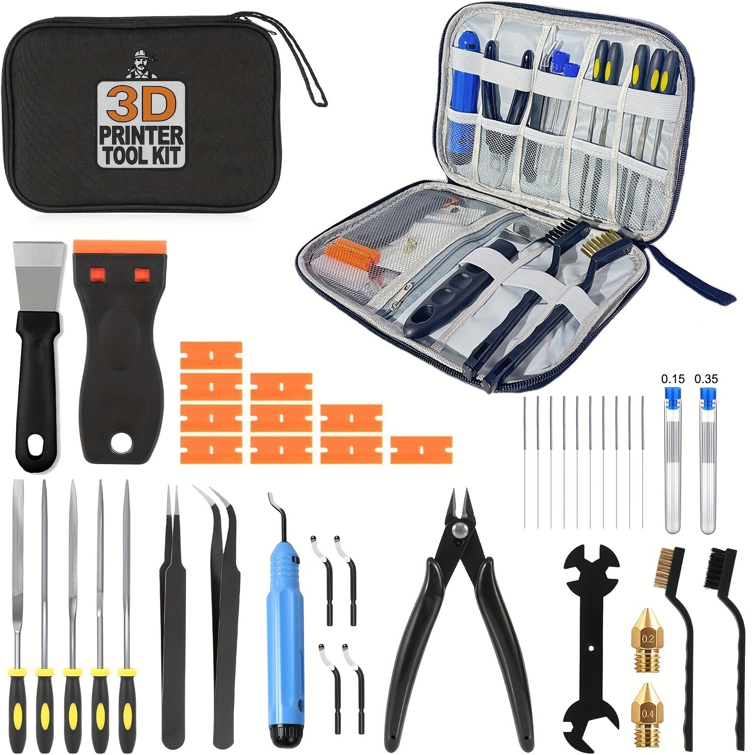 3D Printer Tools Kit, 33pcs 3D - огляд і ціна Fdm Printer