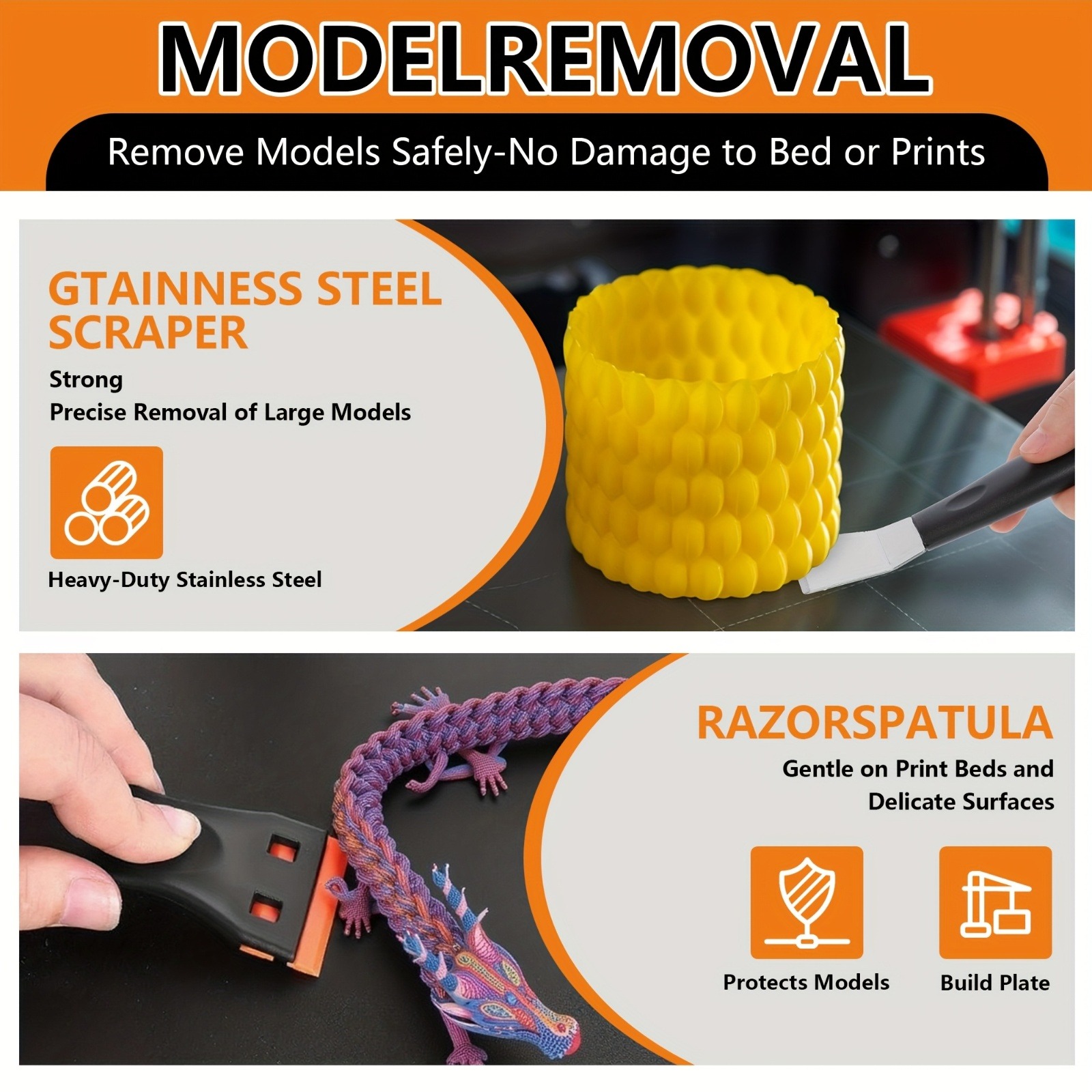 3D Printer Tools Kit, 33pcs 3D - огляд і ціна Fdm Printer