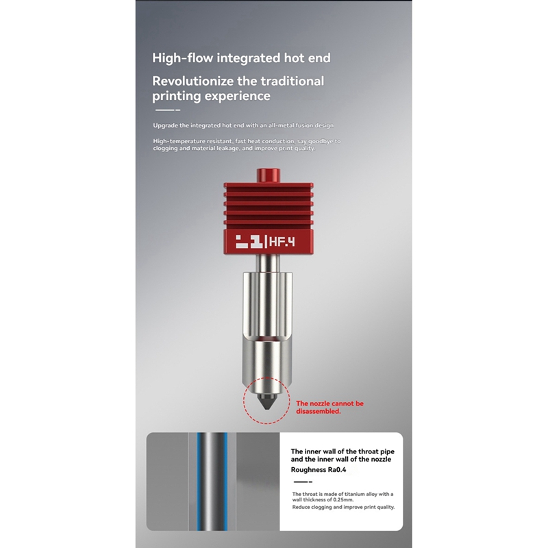 For H2D Hotend High Extruder A - огляд і ціна Extruder