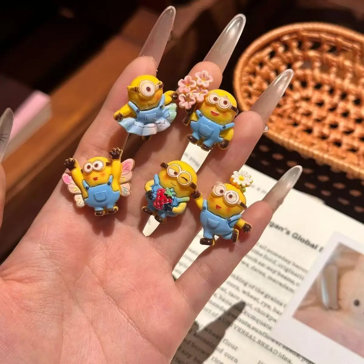 5pcs/10pcs Cute Resin Minions  - огляд і ціна Resin Vat