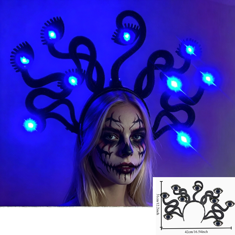 Light Up Multi Evil Eye Snake  - огляд і ціна Cobra Extruder