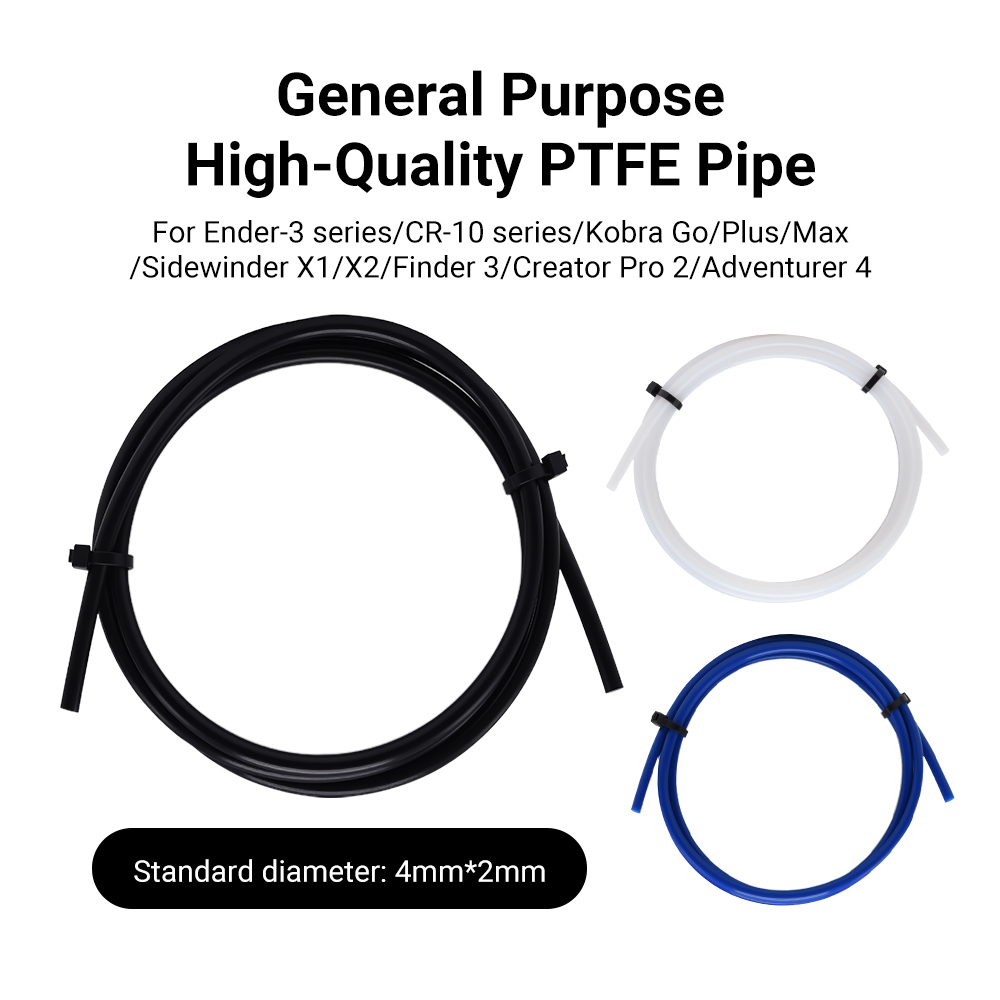 1M PTFE Tube 2x4mm MK8 Hot End - огляд і ціна Tpu Filament