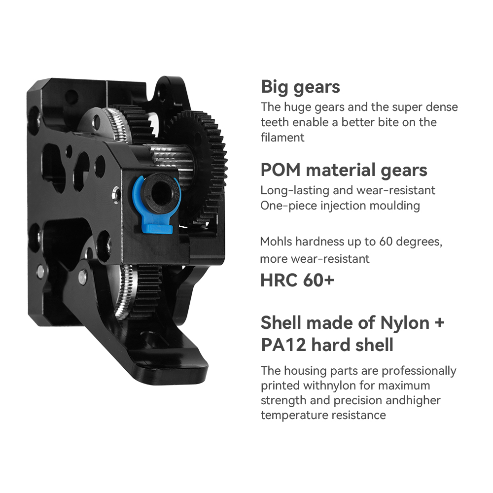 HGX LITE Extruder Dual Gear Ex - огляд і ціна Direct Drive Extruder