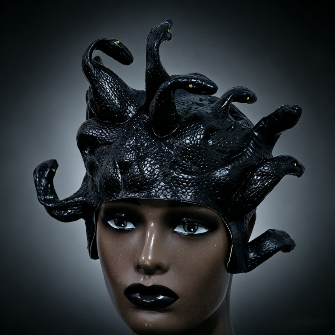 Snake Shaped Wig Mask For Wome - огляд і ціна Cobra Extruder