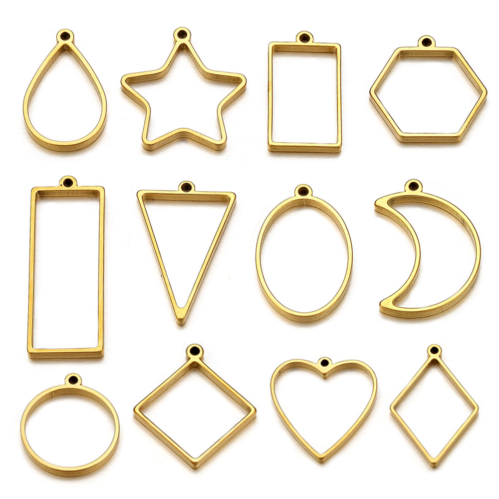 10pcs Stainless Steel Geometri - огляд і ціна Uv Resin
