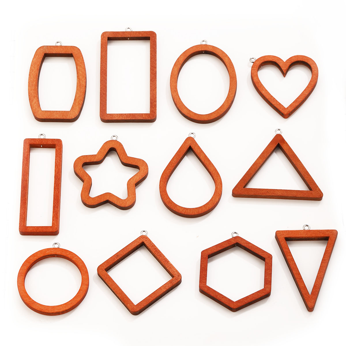 10PCS Triangle Rectangle Wood  - огляд і ціна Uv Resin