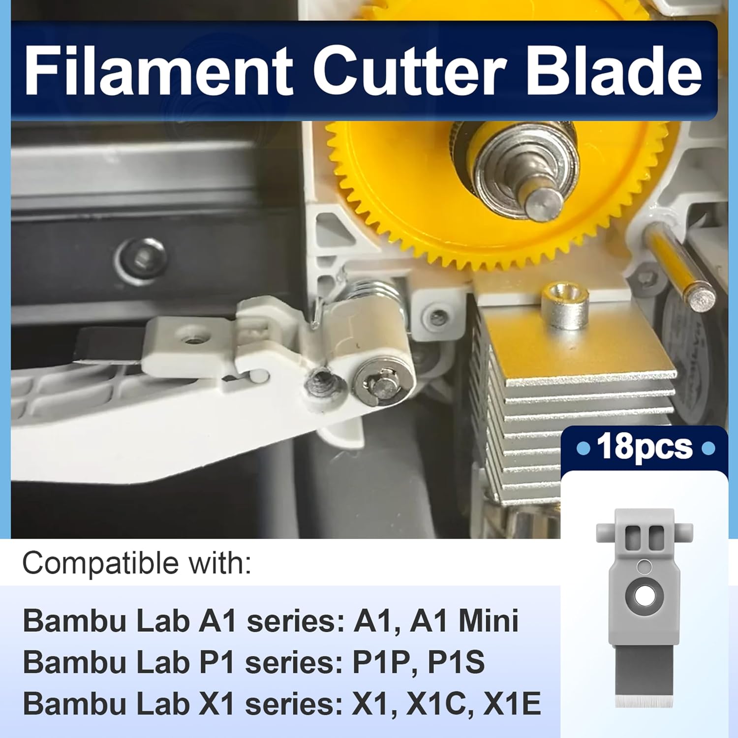 For Bambulab P2S Filament Cutt - огляд і ціна 3D Printer Bed